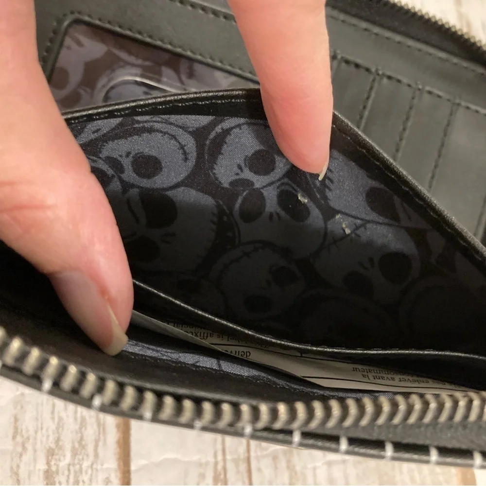Disney X Loungefly Tim Burton’s The Nightmare Before Christmas Zip Around Wallet